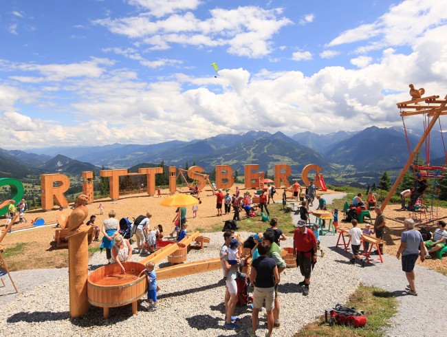 Naturspielplatz I Love Rittisberg © Photo Austria_Hans Simonlehner